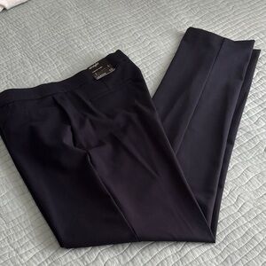 Women’s ALFANI Navy Straight Leg Slacks size 10 NEW